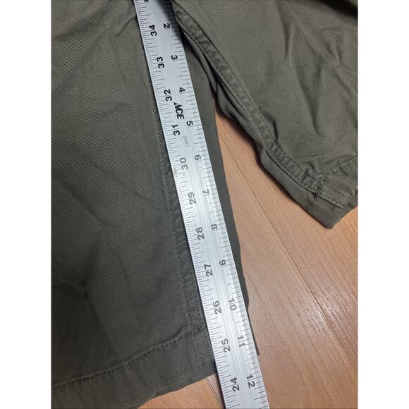 Carhatt Relaxed Fit Mens Cargo Carpenter Shorts Green Rugged Flex Work 42x11 - Picture 7 of 12